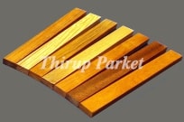 Fodlister lagerføres i mange forskellige træsorter, så som Ask, Eg, Merbau, Jatoba og Pitch Pine i dimisionerne 15×35 mm, 20×35 mm og 20×65 mm